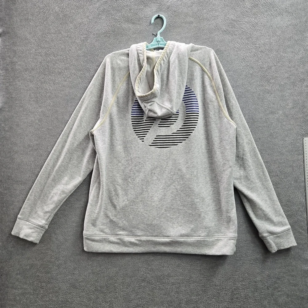 Rhone‎ X Peloton Men Hoodie XL Gray Logo Embroidery Graphic Print